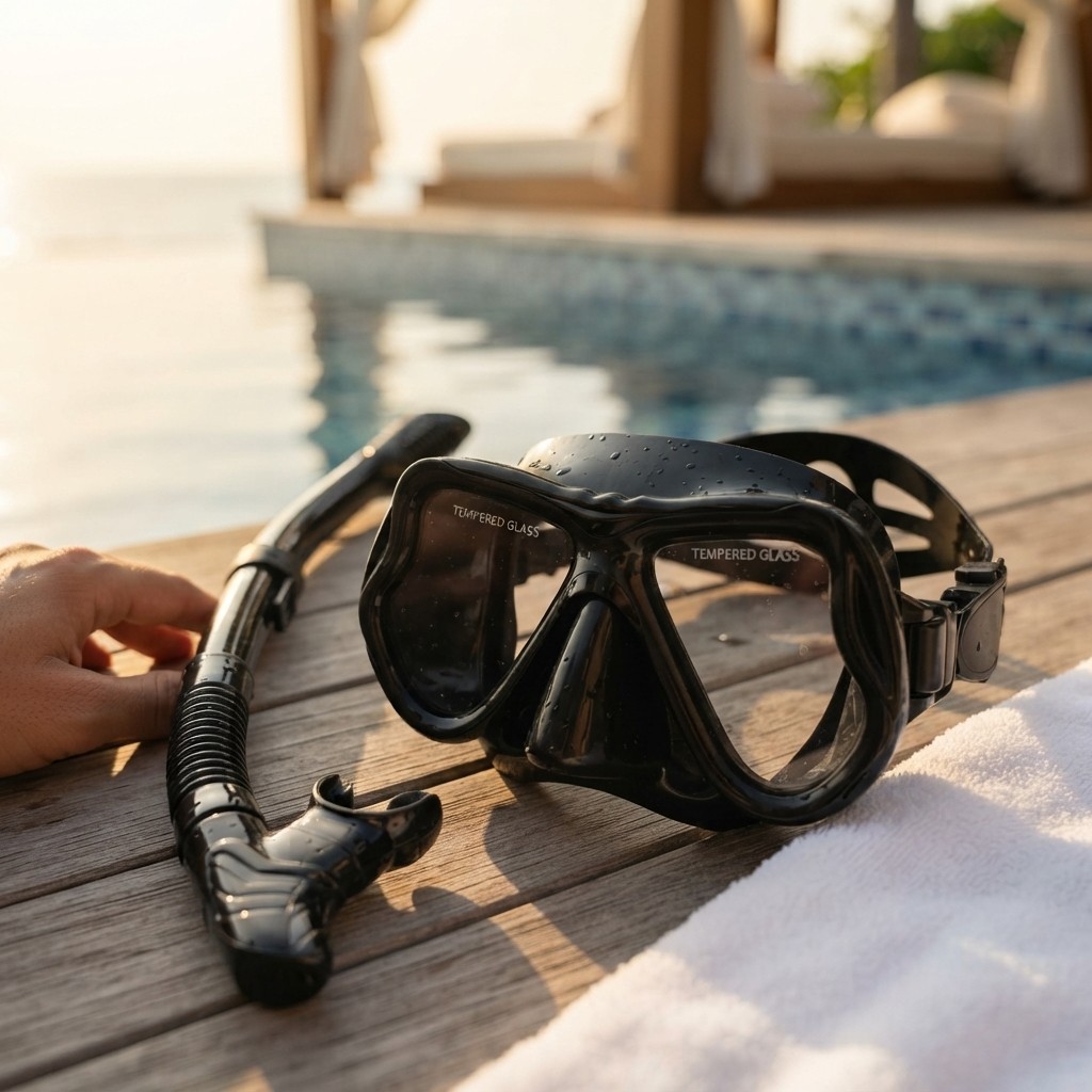 Professional Panoramic Snorkeling Gear for Adults and Kids – Anti-Fog Design
