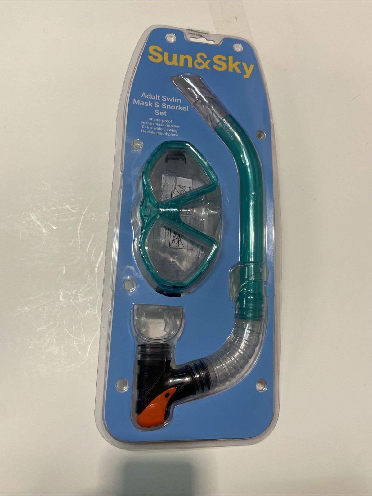 SUN & SKY – ADULT SWIM MASK & SNORKEL SET – Light Green (5126)