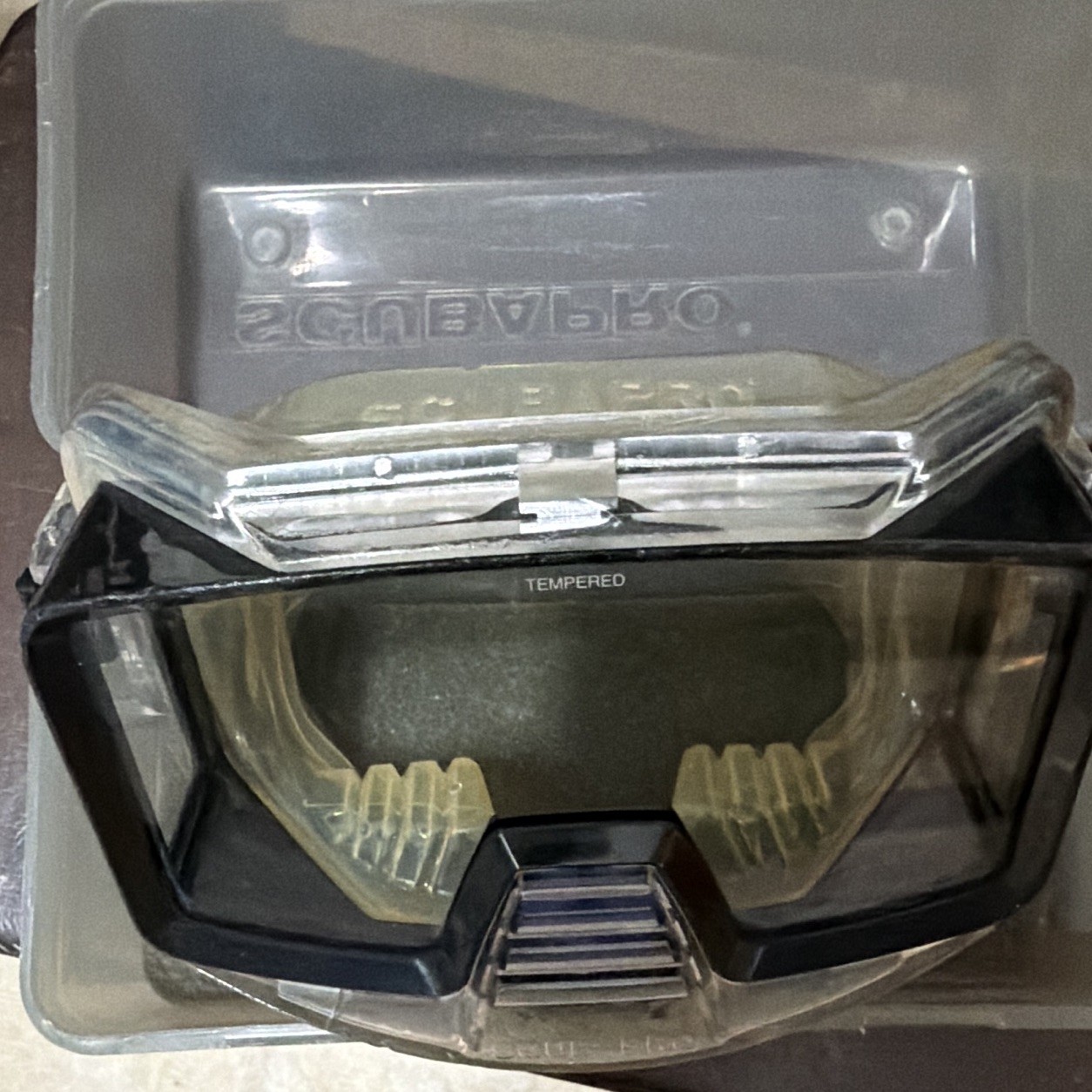 Scubapro Compact Tri-Vent Compact Crystal/Clear Dive Mask 24-377-000
