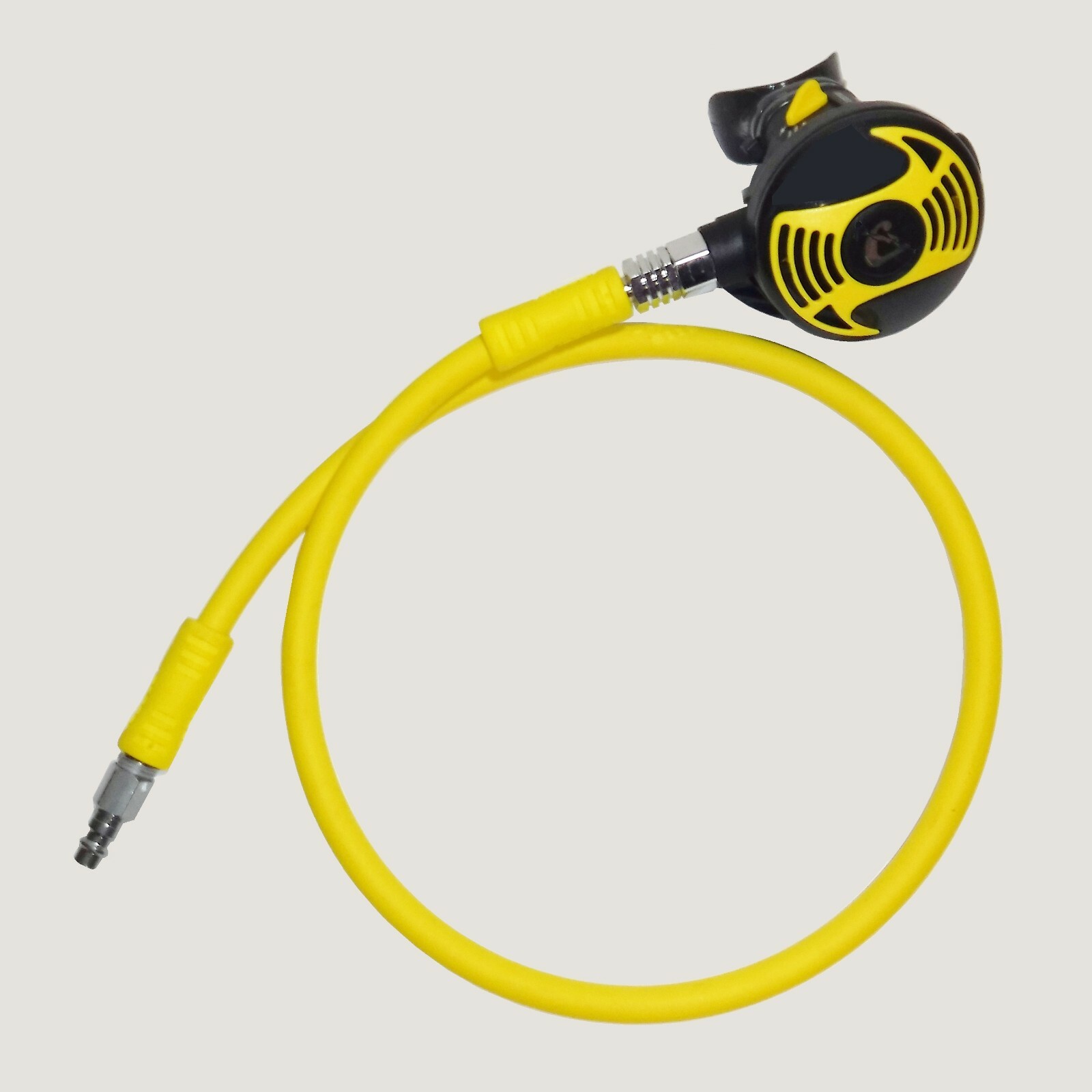 Hookah Diving 2nd stage male plug adapter fits Low pressure line/ 3/8 x 24 SCUBA