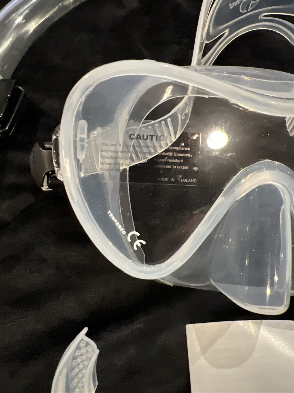 Scubapro Trinidad Mask & Snorkel Combo Low Volume Frameless Purge Set New
