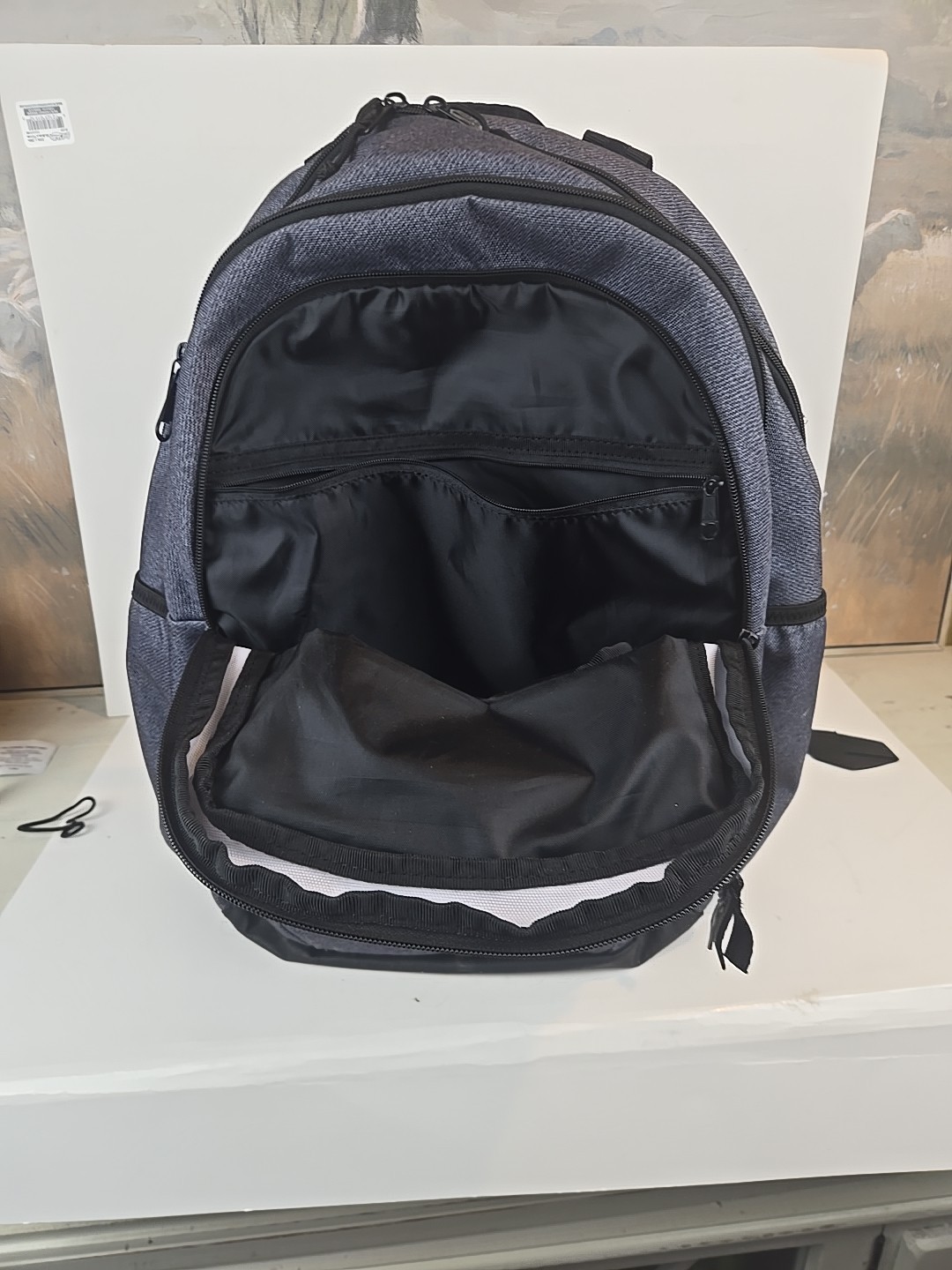 Adidas Unisex Prime Backpack, Jersey One Size, Onix Grey/Black/White.