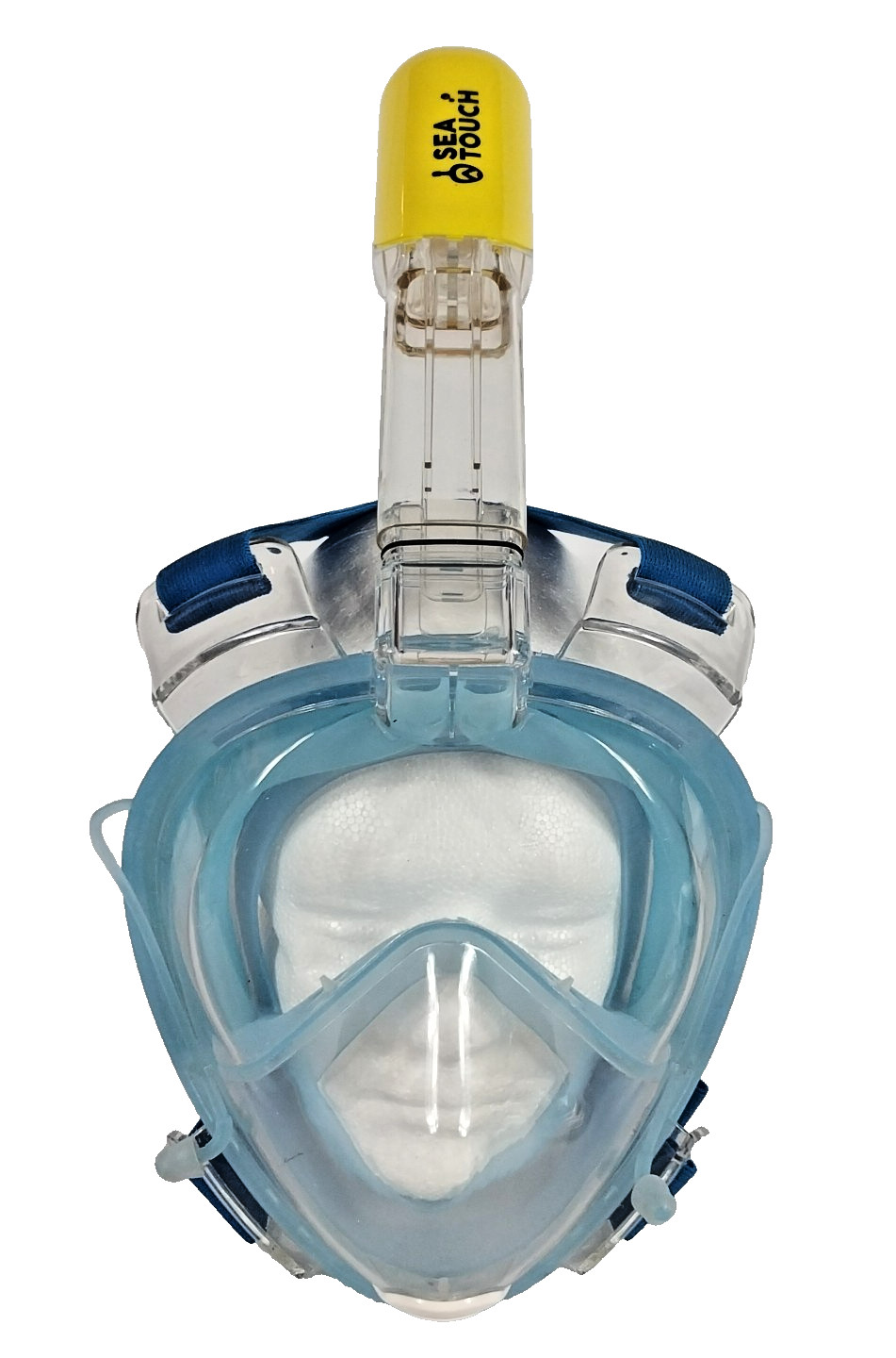 Sea Touch Full Face Snorkel Mask + Riffe 2mm Neoprene Dive Gloves Med Bundle