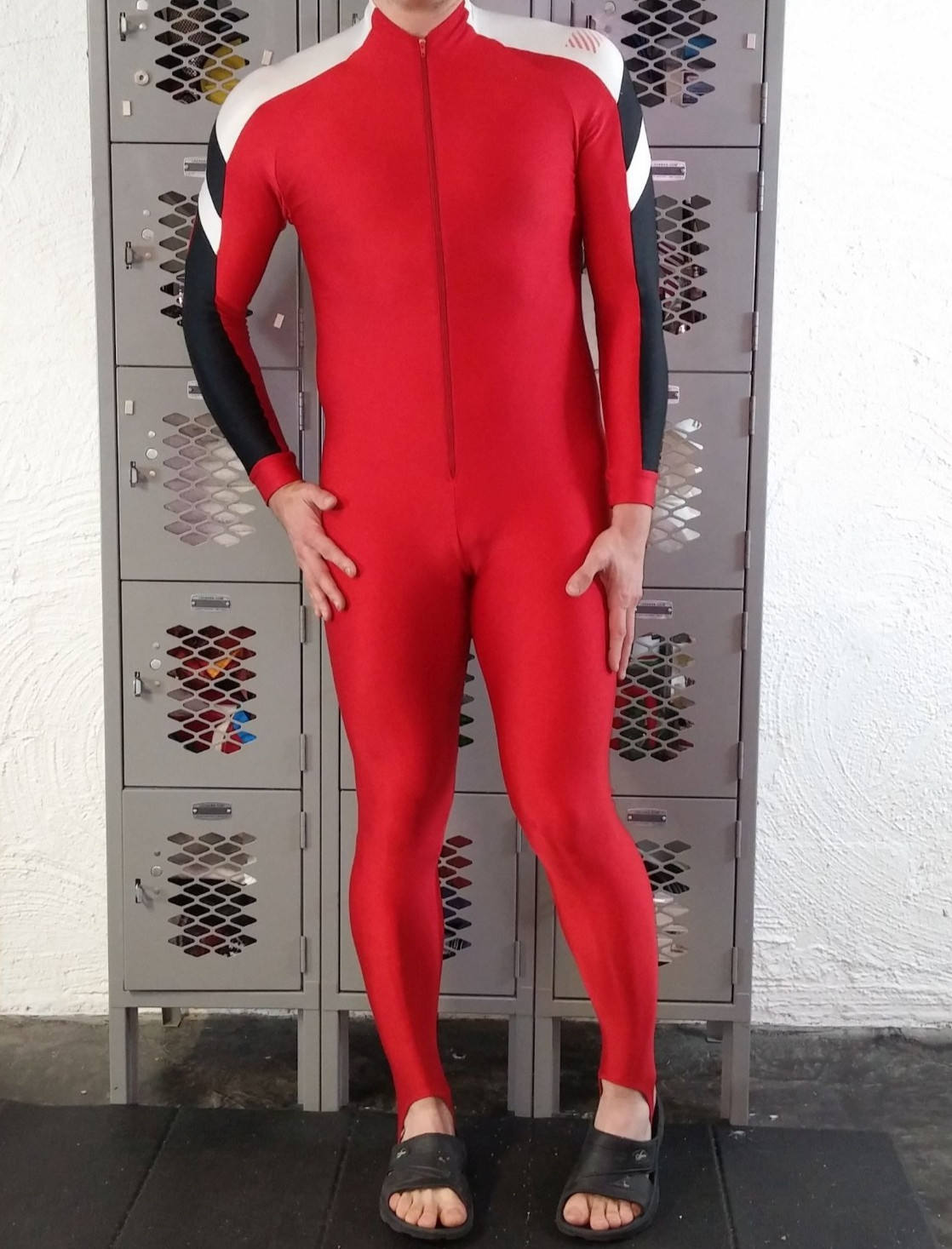 Sunbuster Full body DIVE SKIN Spandex Suit Vintage Bodysuit Unisex Adult Medium