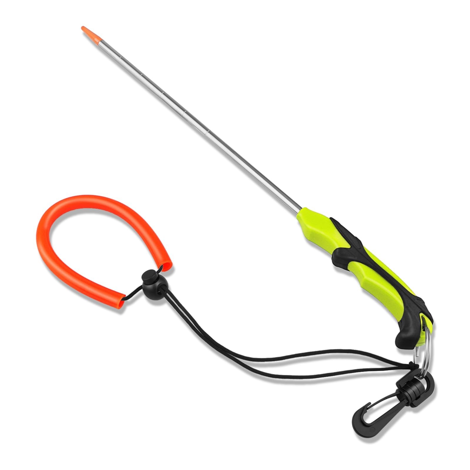 Scuba Diving Stick with Rubber Handle, 14» Aluminium Alloy Lobster Tickle St…