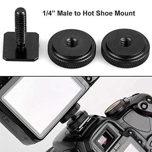 26 Pcs Camera Screws Mount Set 1/4 Inch 3/8 Inch Tripod Adapter Hardware Kit
