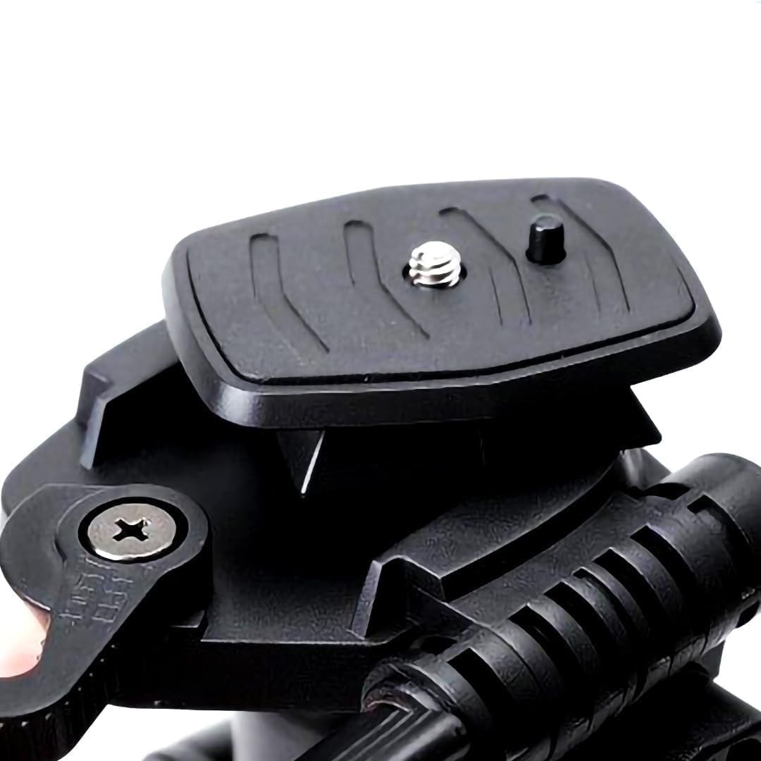 2 Pack 35 mm Tripod Quick Release Plate Camera Mount Adapter, QR Black