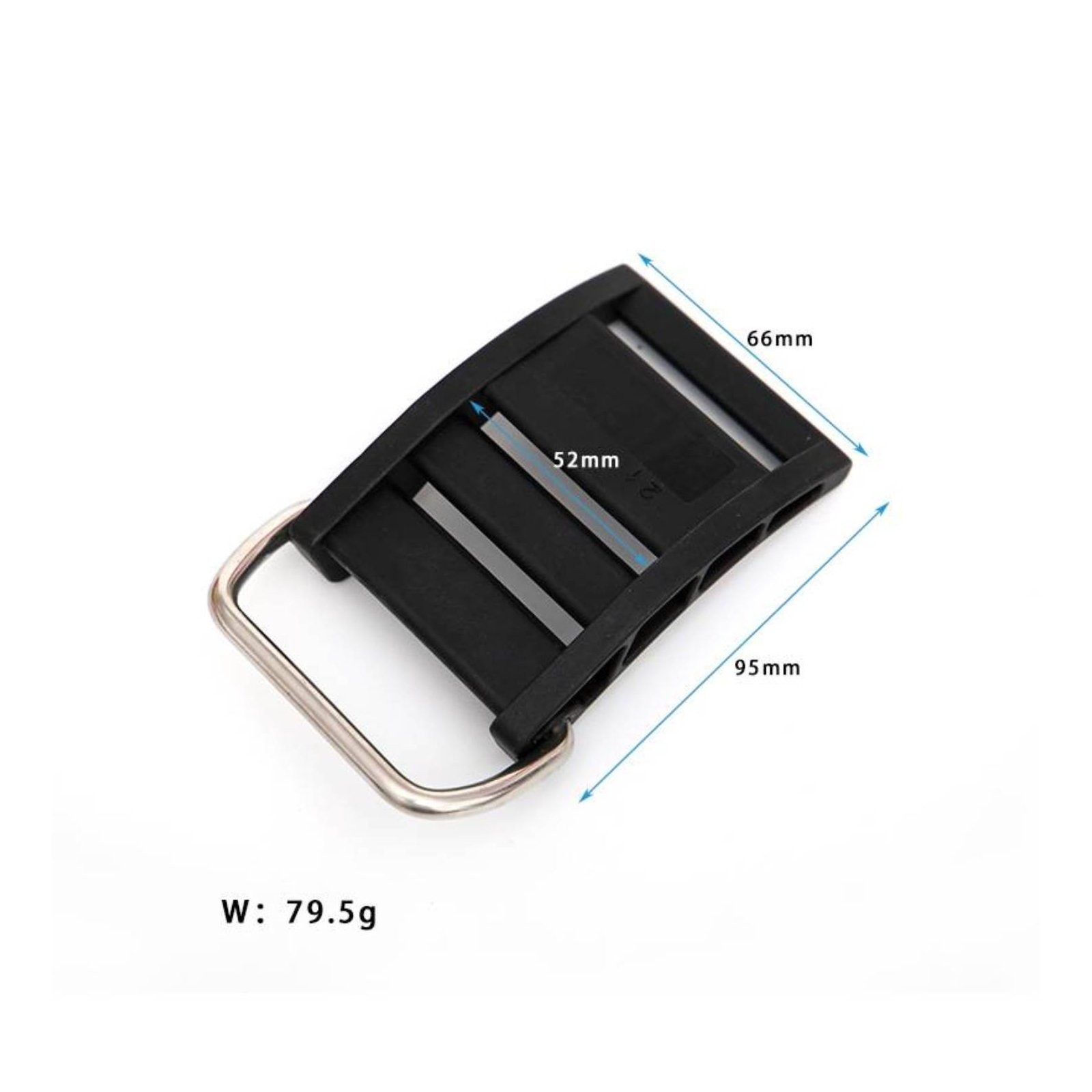 BCD Cylinder Strap Buckle Polished Finish Diving Cylinder Band Buckle