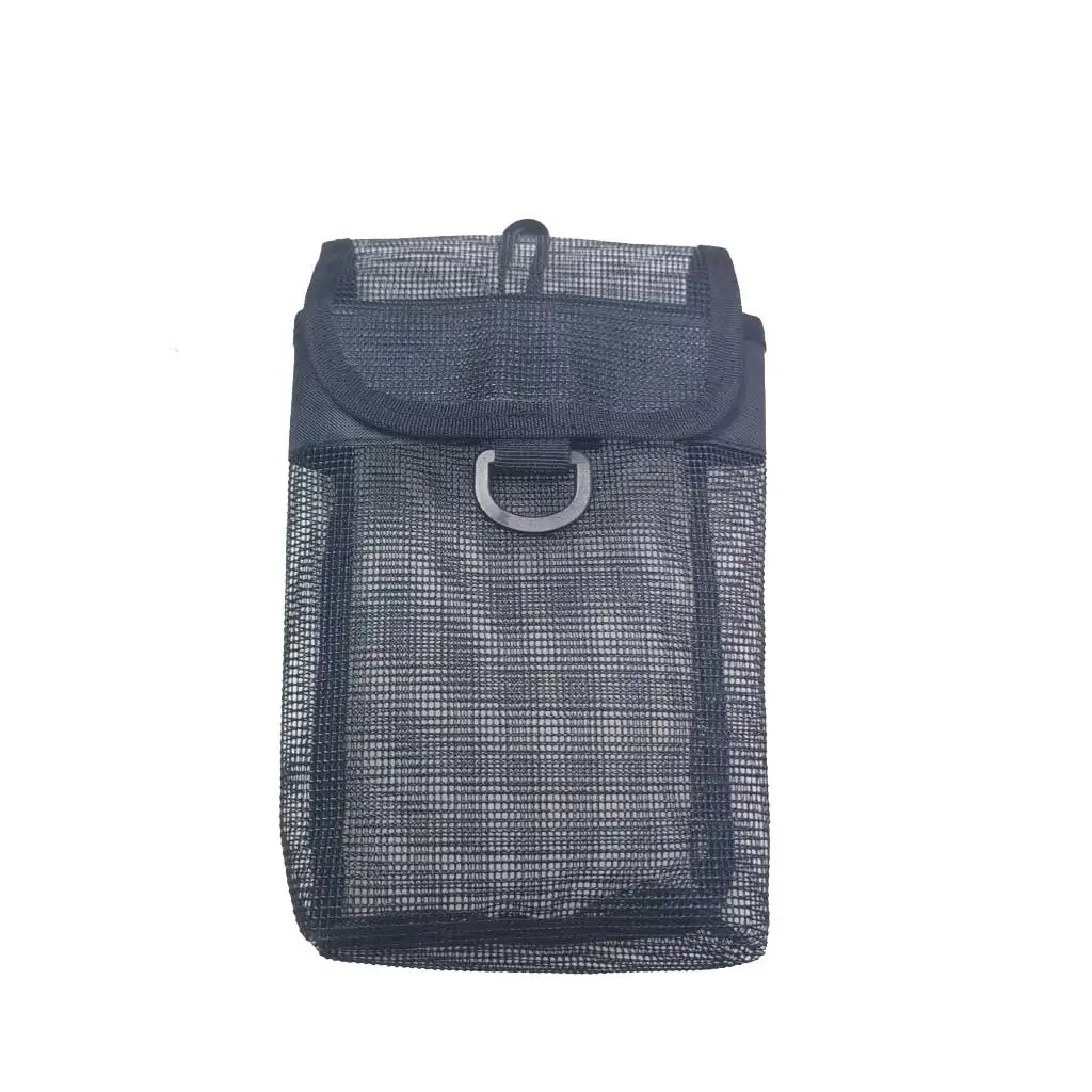 Scuba Diving SMB Carrier Mesh Bag Tech Wreck Diving Surface Marker Buoy Pouch
