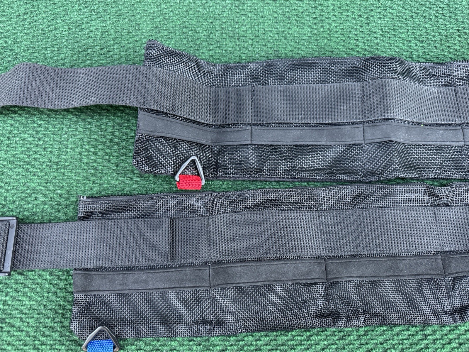 Lot Of 2 Innovative Scuba Concepts Zippered Weight Belt 5 & 6 Pocket