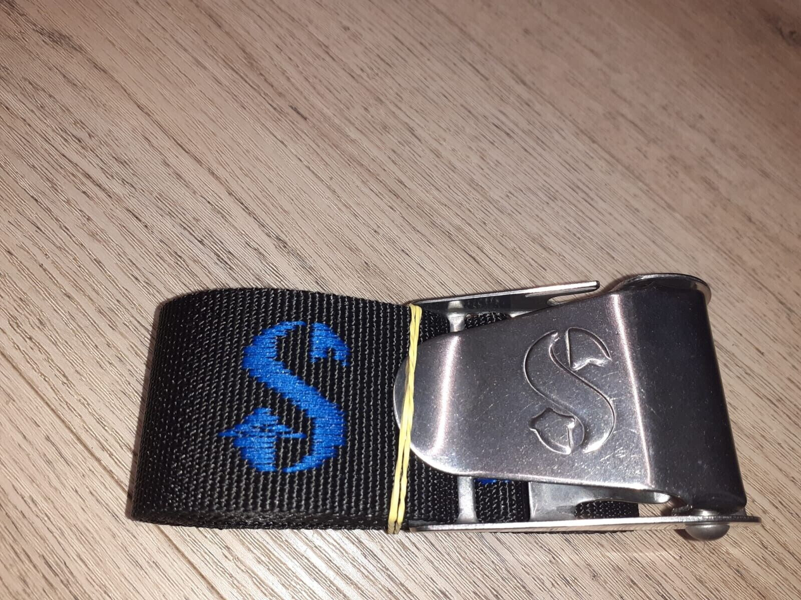 Scubapro Divers Weight Webbing Belt with Stainless Steel Buckle Approx 133cm/52″