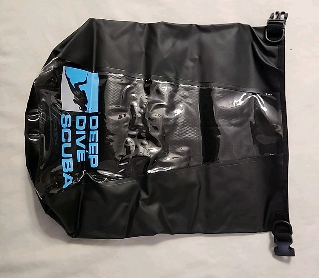 DEEP DIVE SCUBA WATERPROOF DRY BAG 18in X 15in BLACK