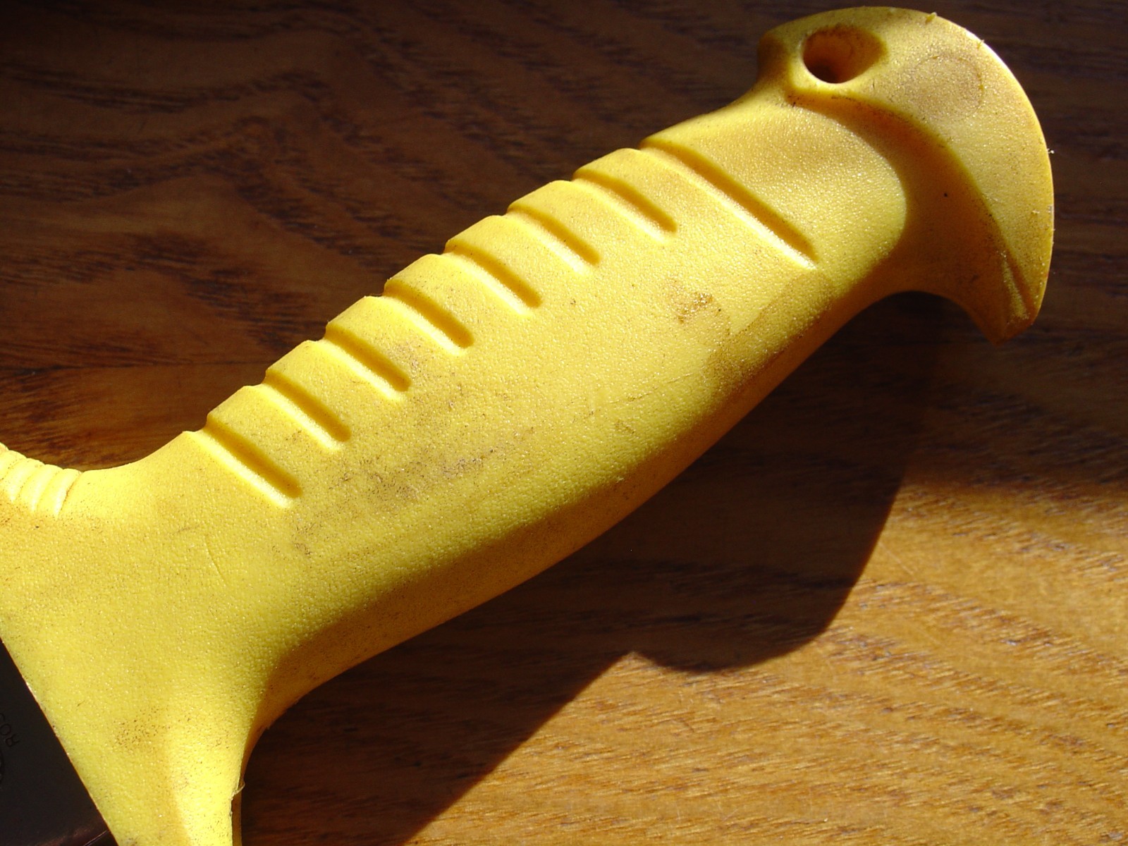 Vtg Yellow Handle United Cutlery Rostfrei Dive Divers Knife UC773-Y Italy