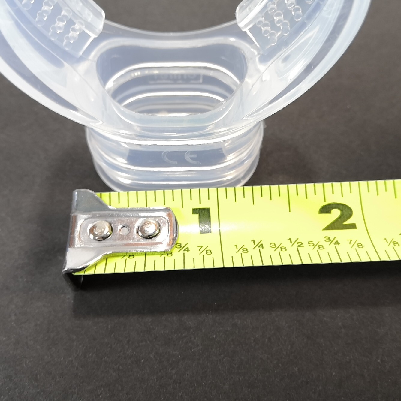 Clear Mouthpiece Scuba Diving & Snorkel Bite 2nd Stage Regulator ships from USA