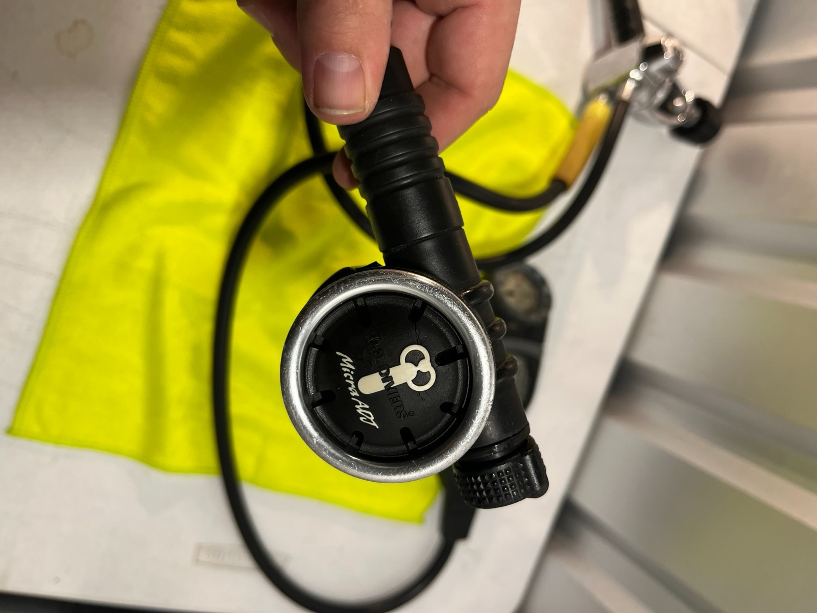 Suunto Favor Dive Computer Console w/ Regulators Hoses AS-IS Untested