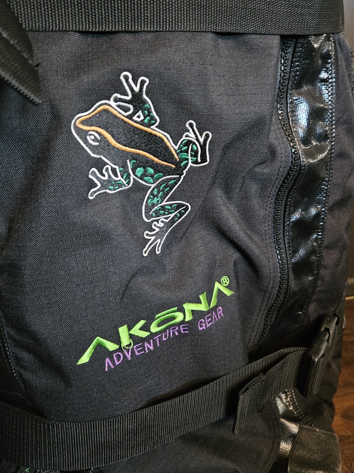 💥AKONA Adventure Gear Travel Scuba Dive Roller Bag BLACK 36″ x 15″ x 16″ #3