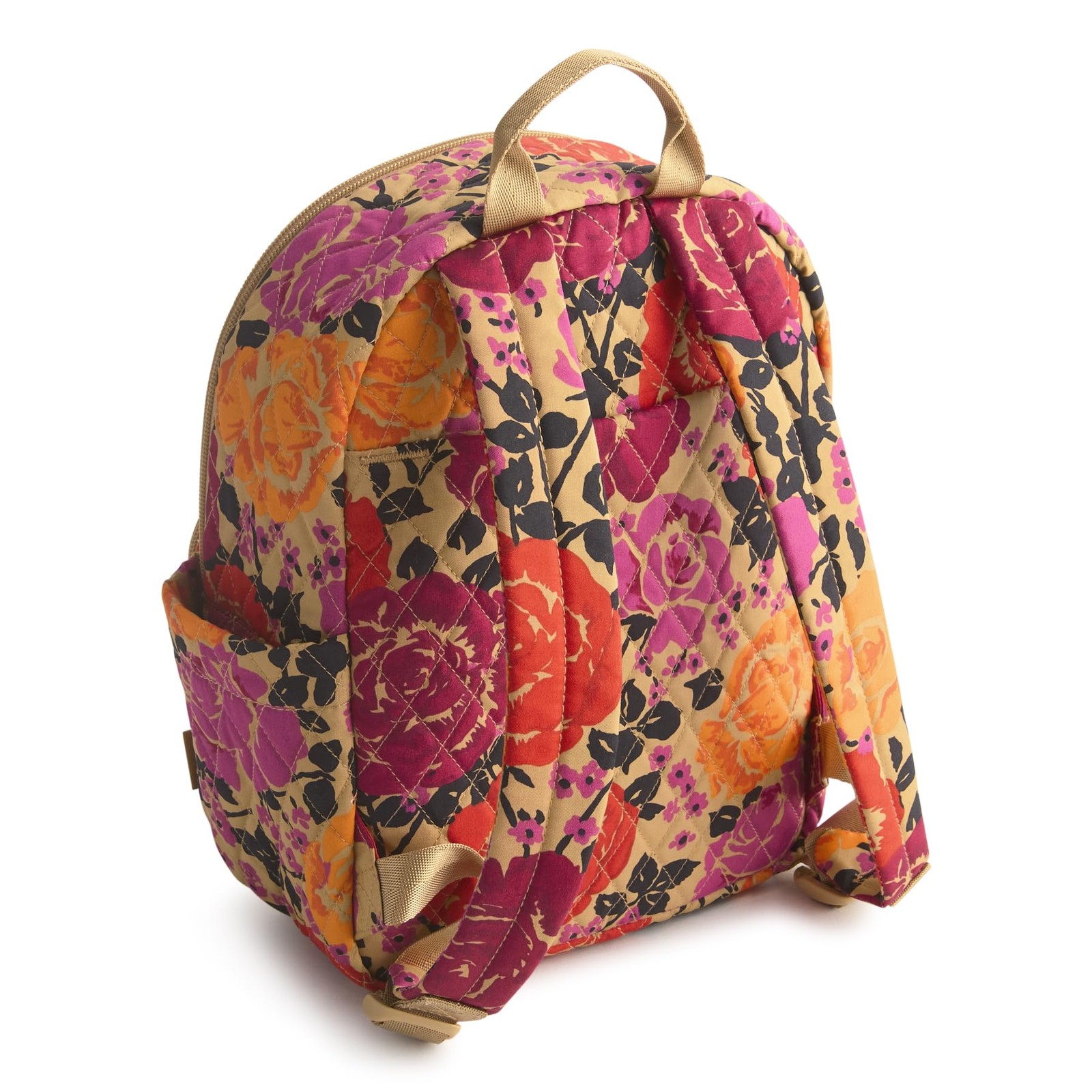 Vera Bradley Premium Cotton Small Banbury Backpack, Coming Up One Size
