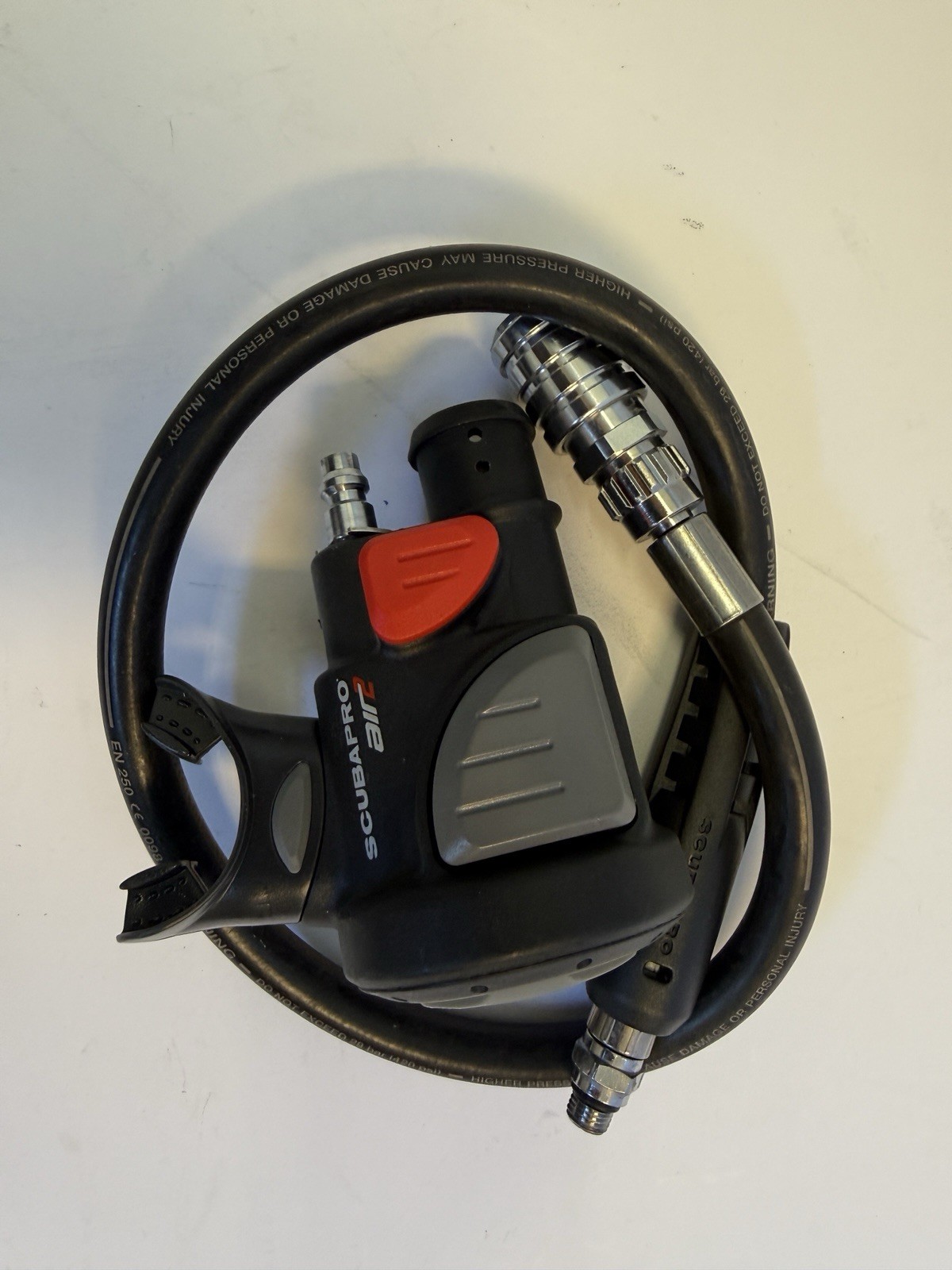 Scubapro Air 2 Alternate Air Source / Inflator With LP QD Hose