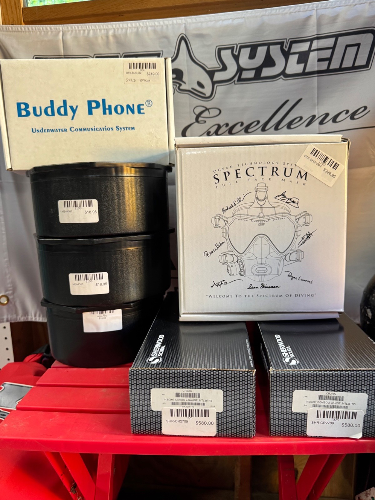 OTS Buddy Phone for Guardian & Spectrum Full Face Mask Systems