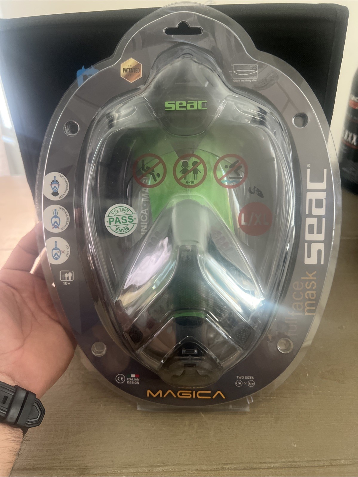 SEAC Magica Full Face Snorkeling Mask