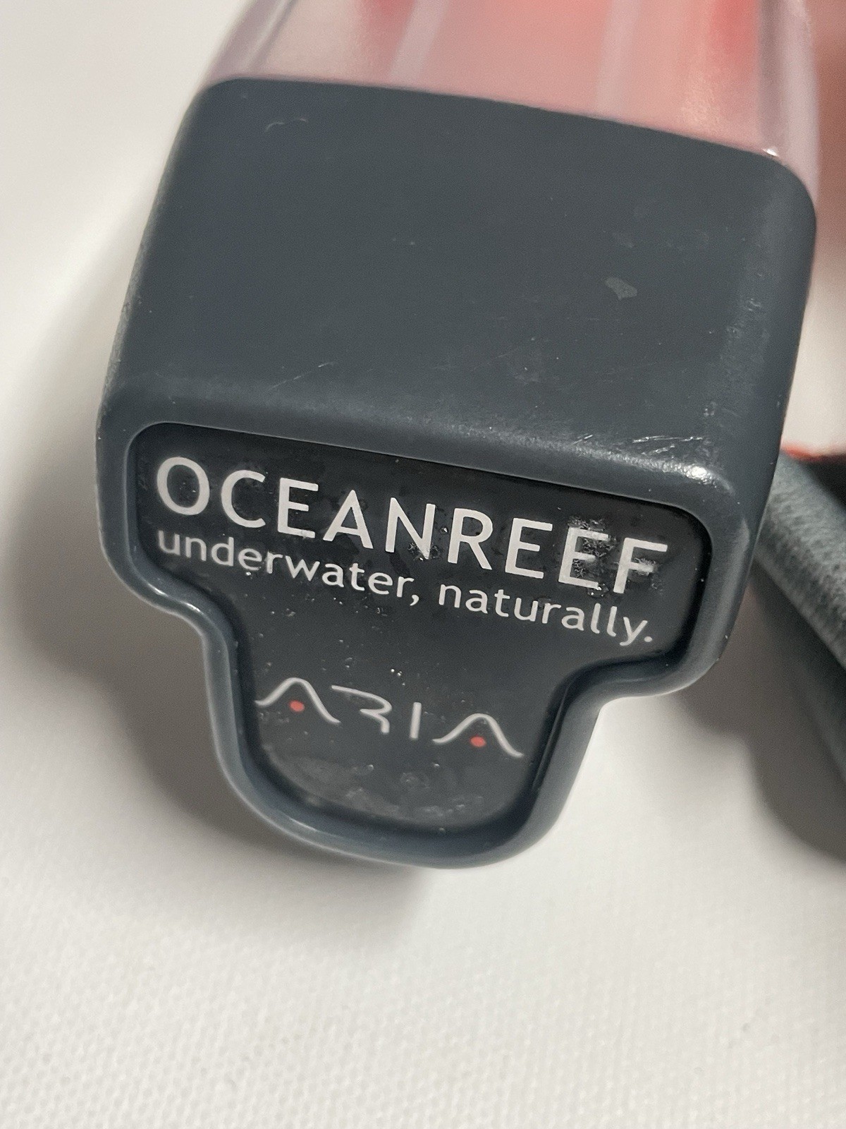 Ocean Reef ARIA QR+ Snorkeling Mask w/ Camera Holder Size L Orange Black H2