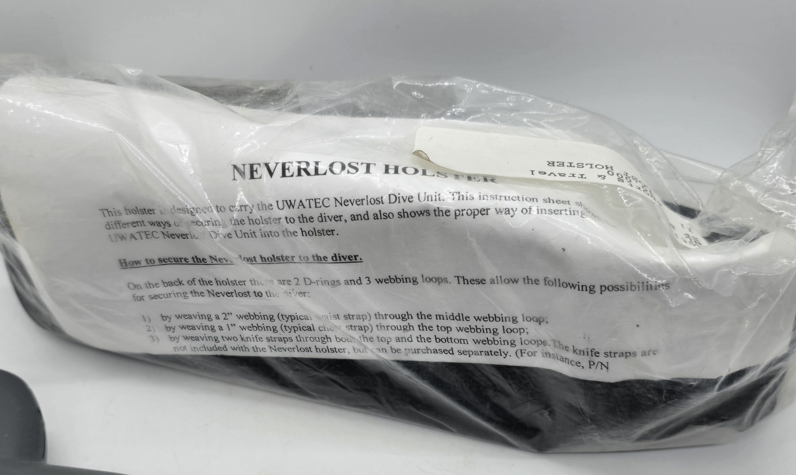 NOS Uwatec AP Neverlost Underwater Sonar Scuba Navigation Dive Unit & Holster