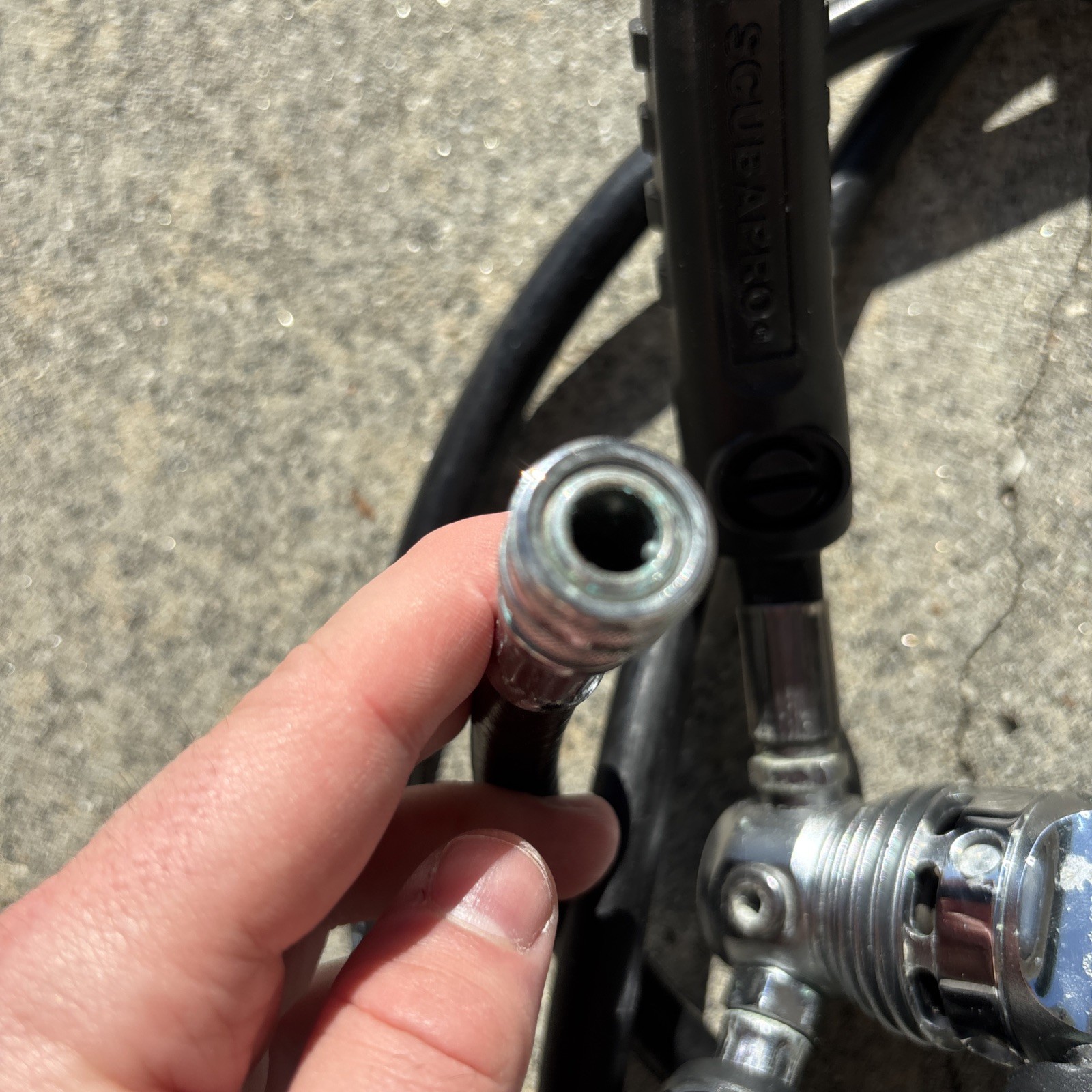 SCUBAPRO MK25/ S600 REGULATOR Octopus Used