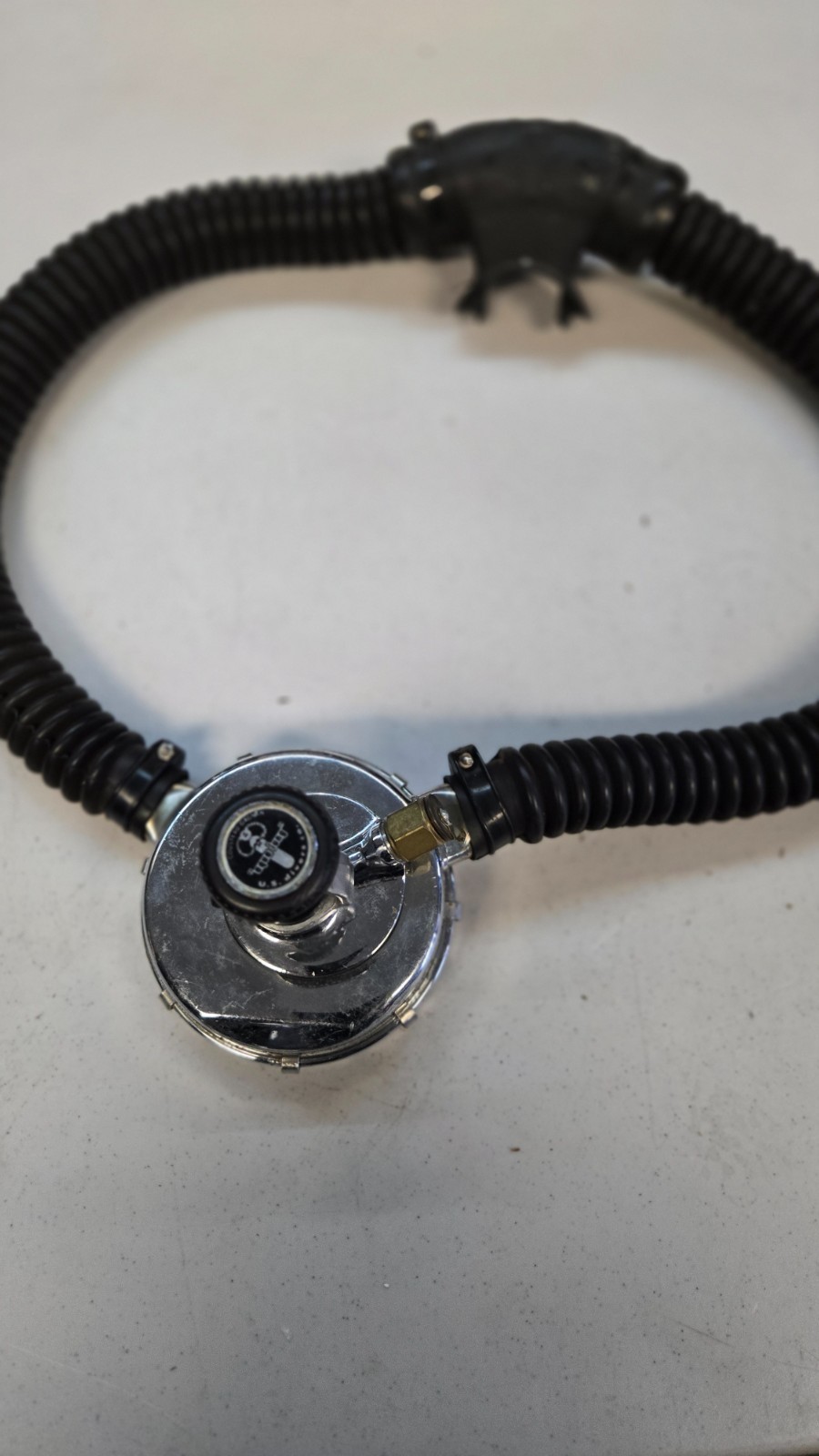 Scuba Regulator Very Rare Original Aqualung «DA -Aqua -Master» Double Hose