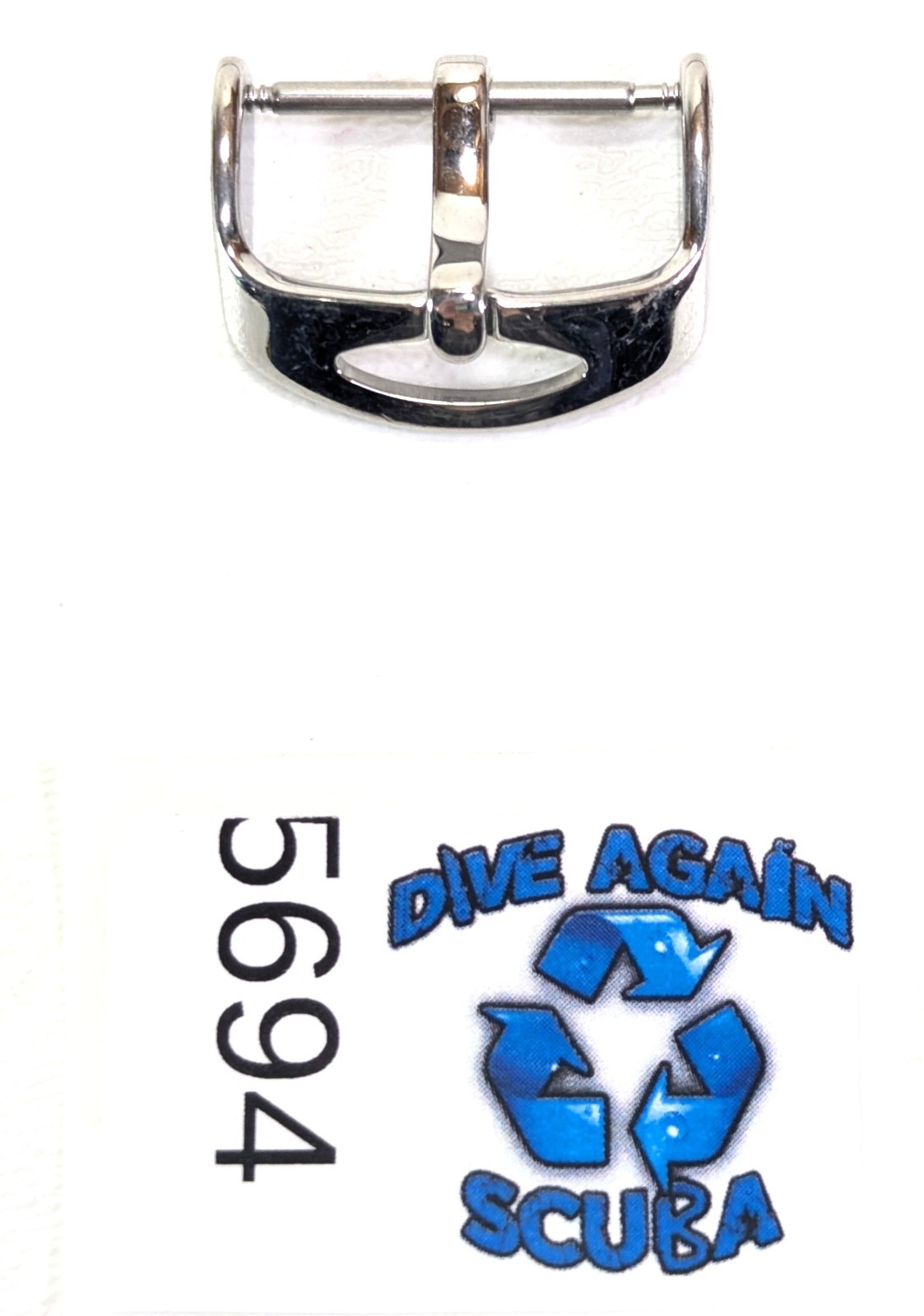 Stainless Steel Buckle Oceanic Geo Atom 1 2 3 F.10 Scuba Dive Wrist Watch Strap