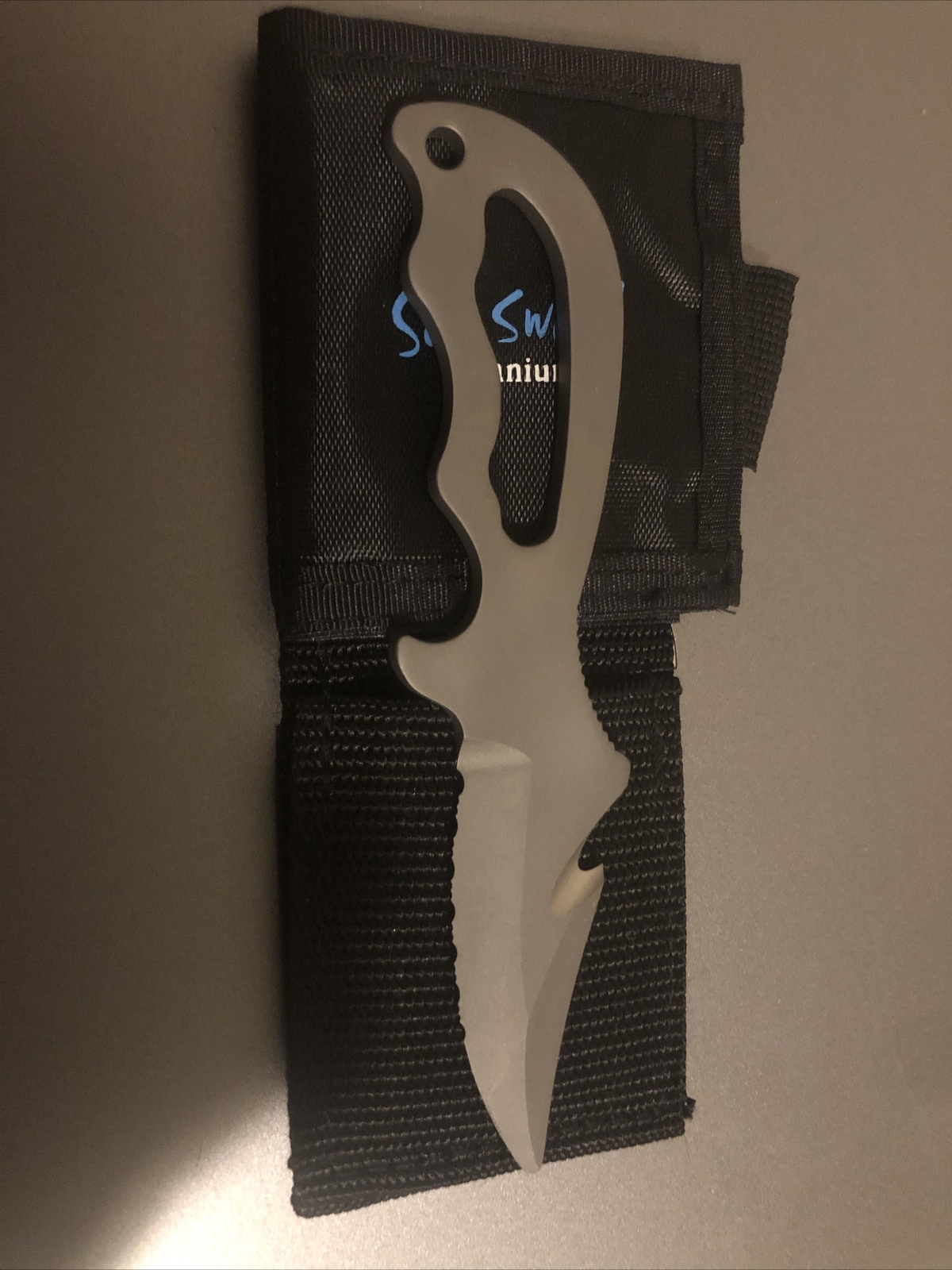 X-Tek X-Cut Dive Knife titanium(Sea Sword)