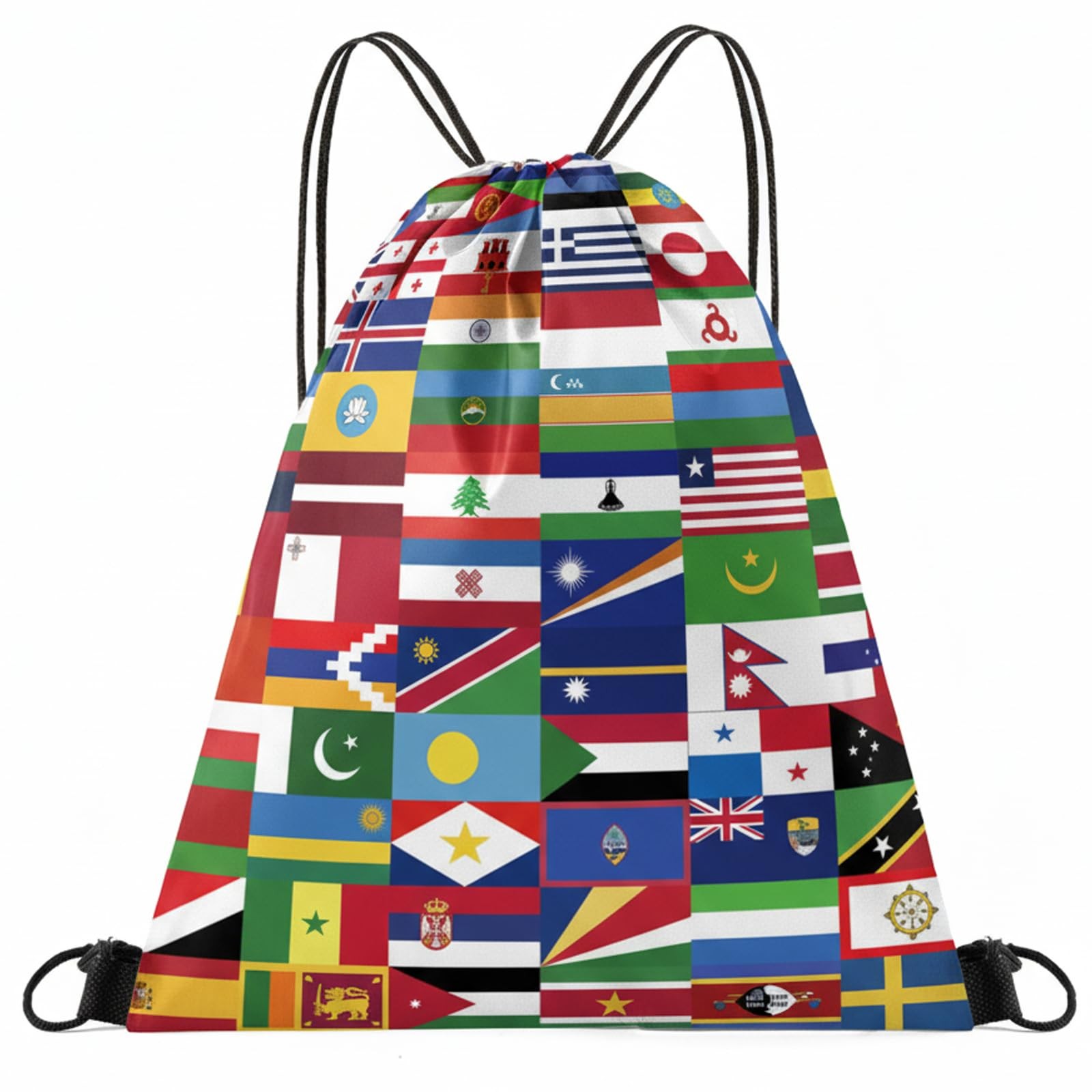 World Cup Drawstring Bag 2026 Soccer Merchandise,International Medium, Multi
