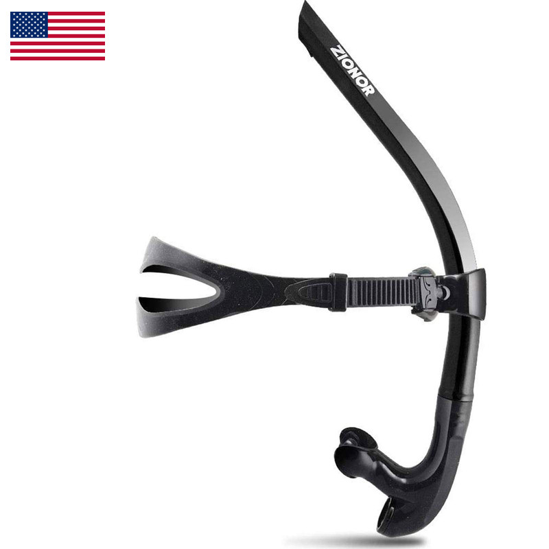Zionor T1 Snorkel Lap Swimming Swimmer Training Diving Snorkeling Comfortable