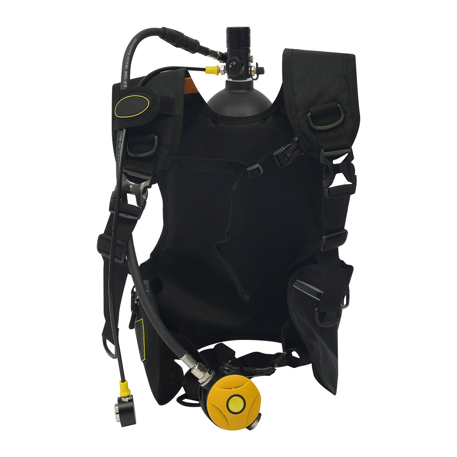 2 L Scuba Tank Kit Underwater Diving Tank Kit Lung Tank for Diving Entertainment