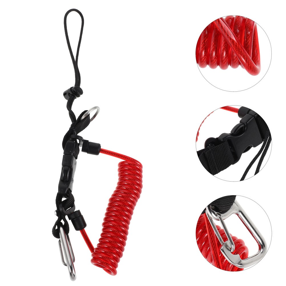 Underwater Camera Lanyard – Retractable Scuba Diving Camera Anti-Lost Strap
