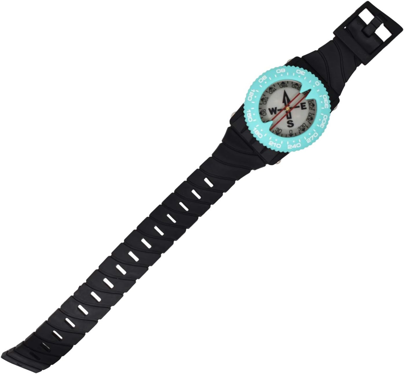 Diving Compass (Wrist/Bungee Mount) – Easy-To-Read Underwater Navigation Tool fo