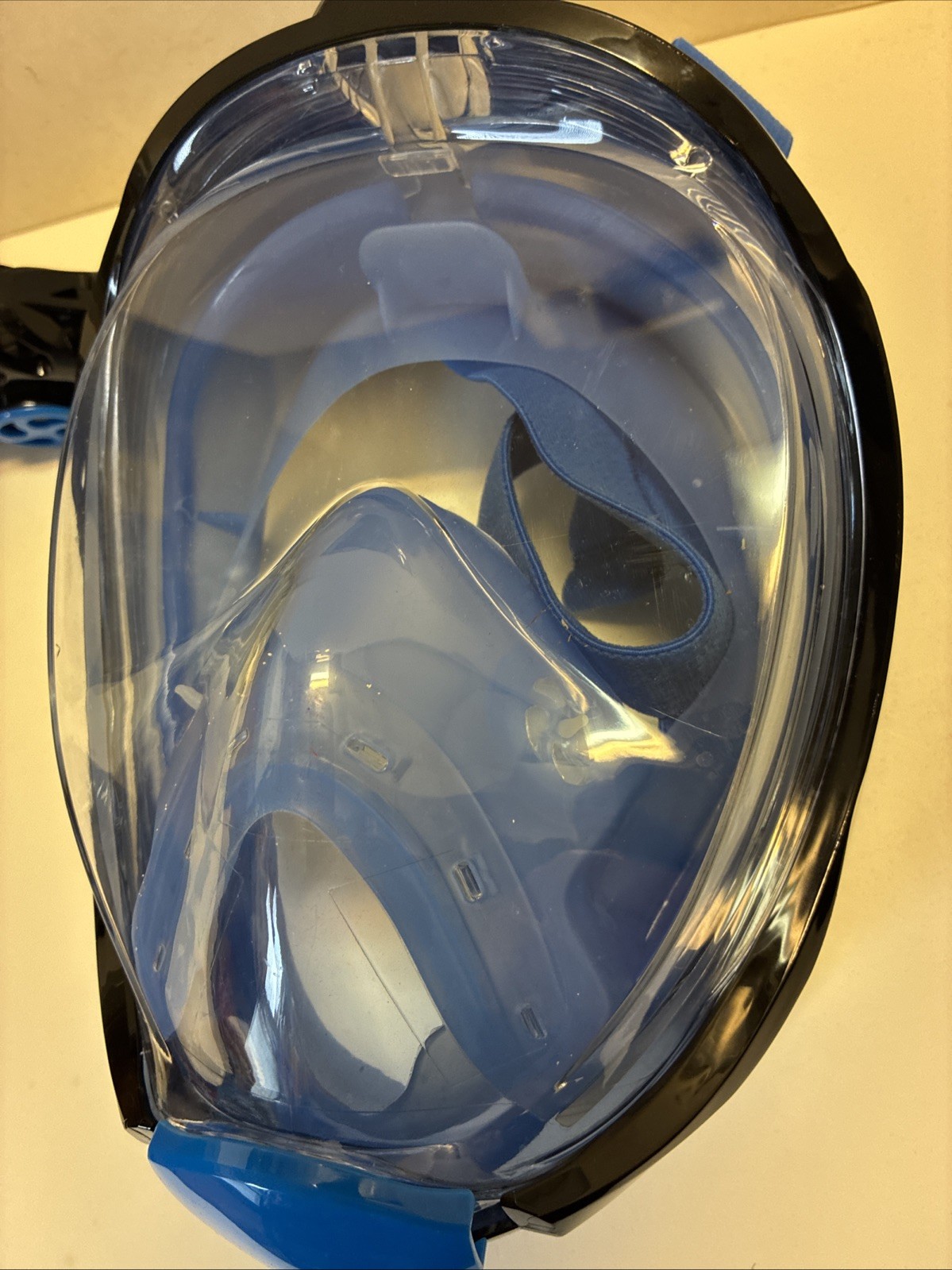 Snorkel Mask & Floatation Vest w/Mesh Bag Compact for Travel Vacation KHROOM