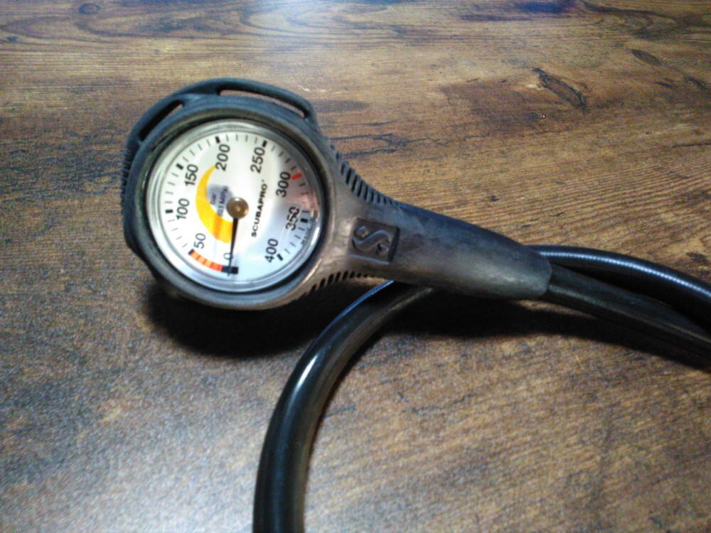 SCUBAPRO SINGLE GAUGE. #1