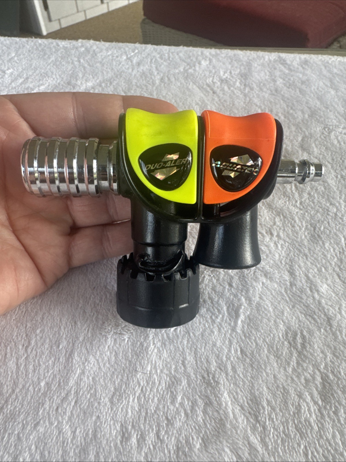 Aquatec Duo Alert Scuba Dive Dual Horn Signal Device Standard Fitting – Type 1