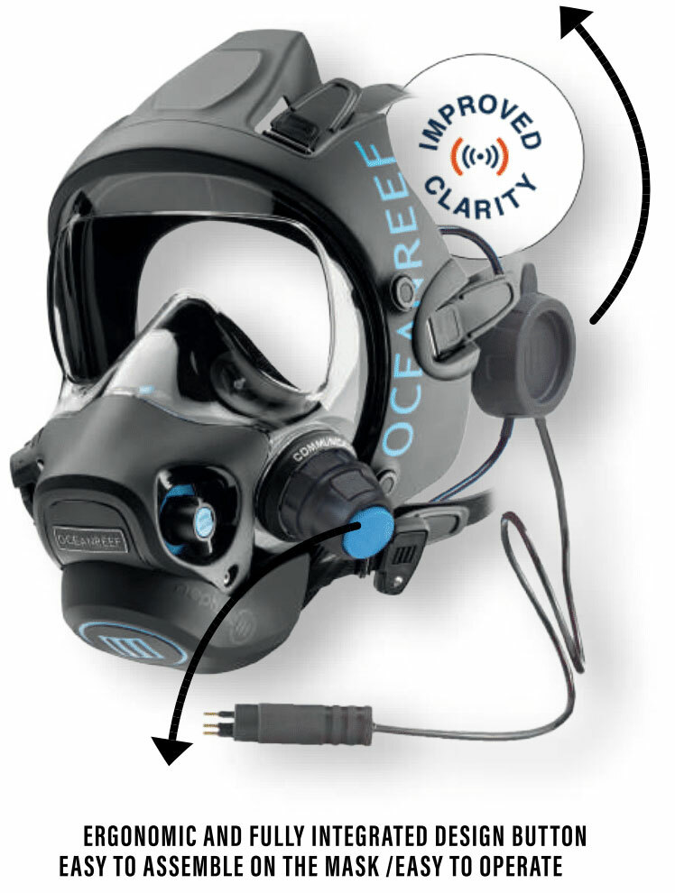 Ocean Reef Alpha Pro X 2.0 Divers Underwater Unit w/Dual Headphones