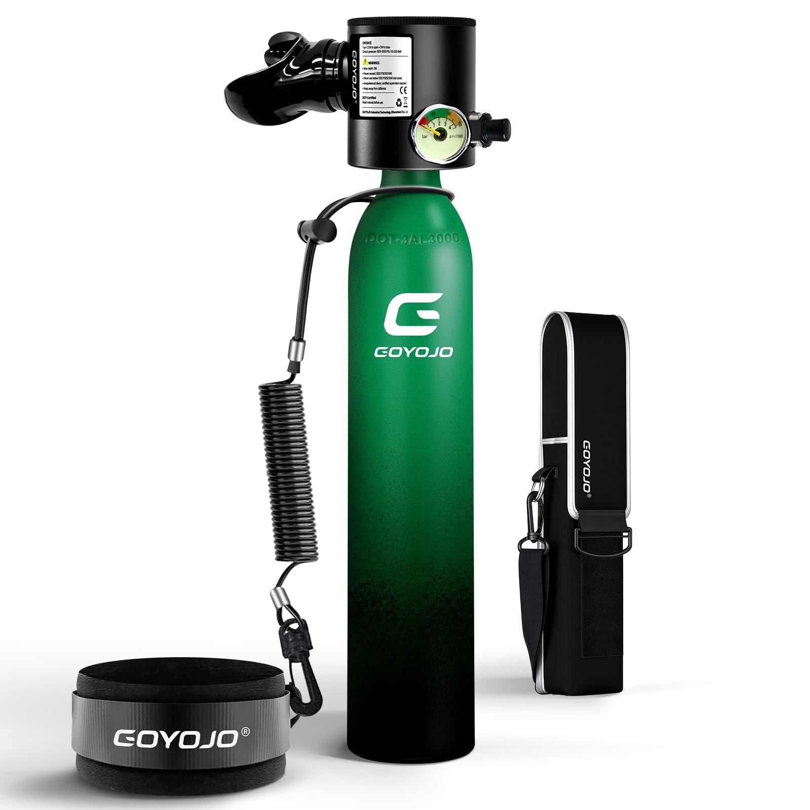 Mini Scuba Tank with DOT Certified, Portable Scuba Diving Kit with Optional S…