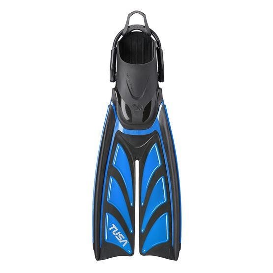 TUSA Hyflex Zoom Split Diving Fins with Adjustable Bungee Strap – Compact