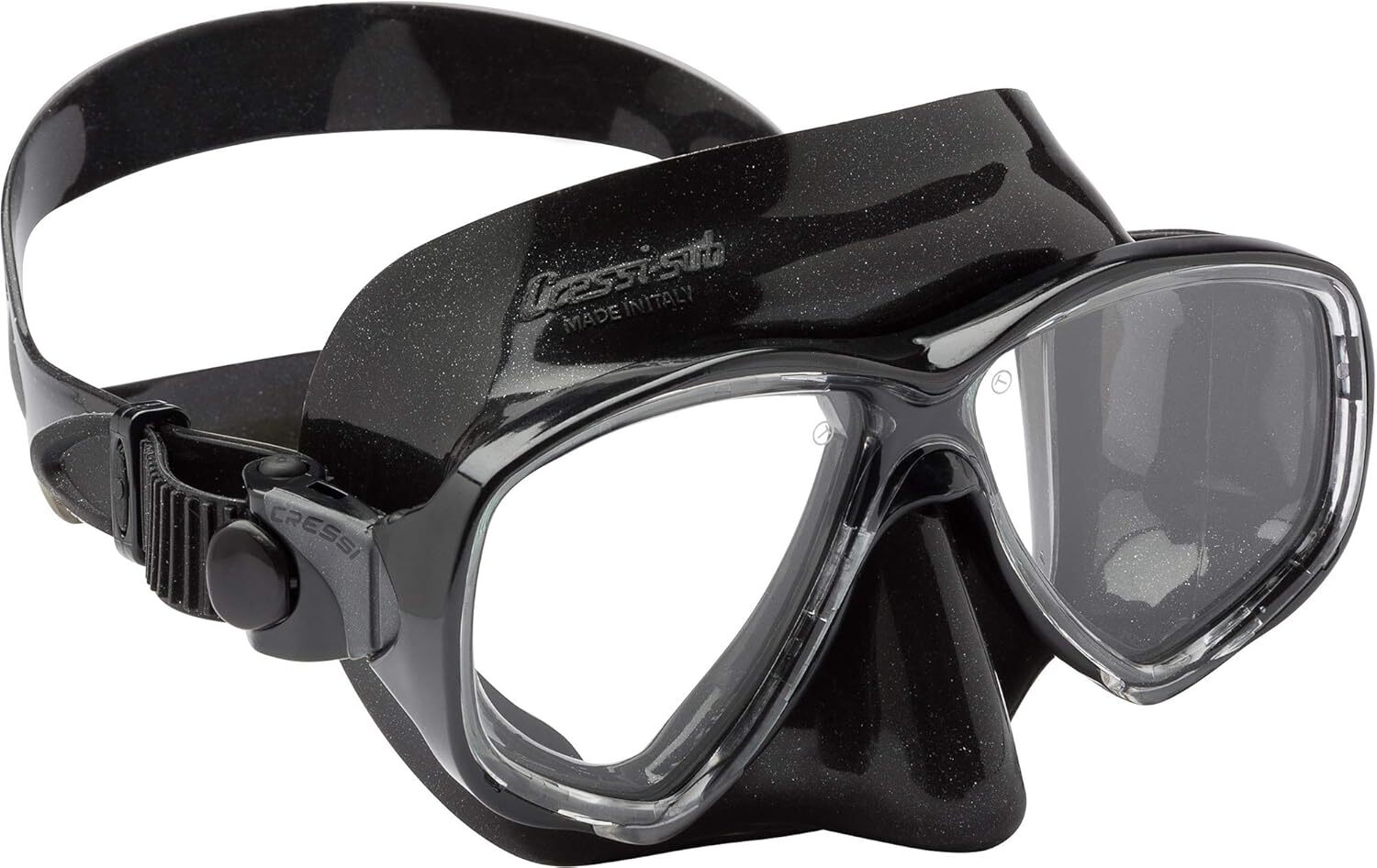Cressi Marea Mask – Dual Lens Anti-Fog Dive Mask for Snorkeling and Scuba