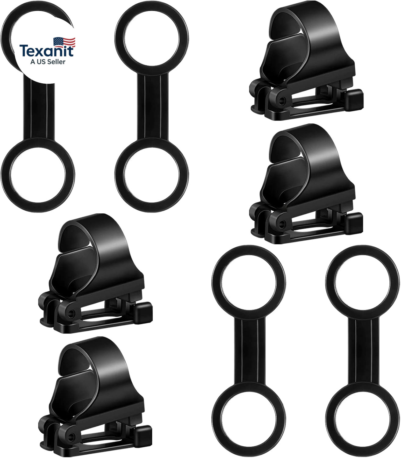 Scuba Dive Snorkel Clip Silicone Diving Snorkel Keeper Mask Strap Holder Retaine