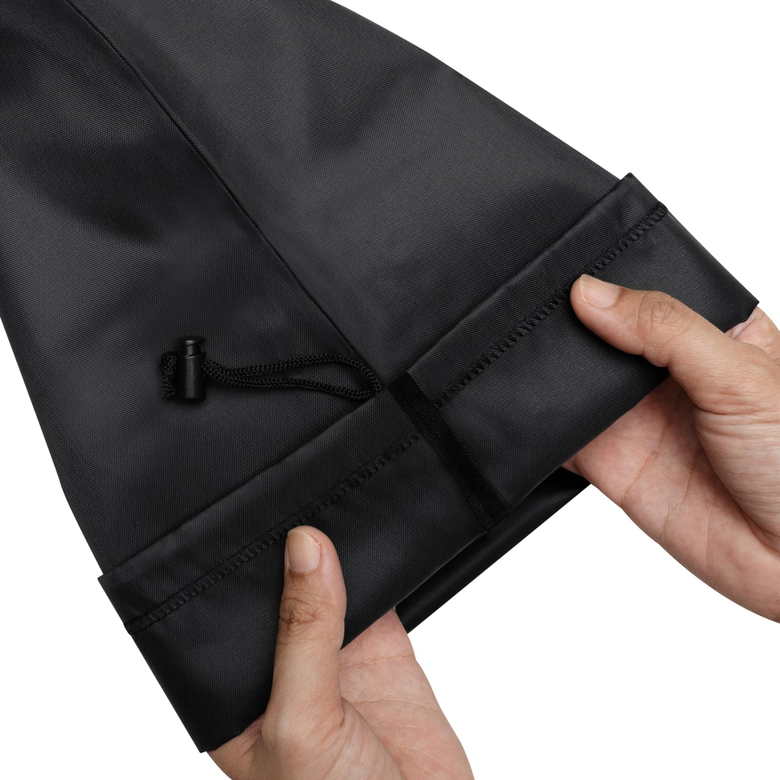 PALTERWEAR Drawstring Bag with Toggle – Nylon Cinch and 5 x 7 Inch, Black