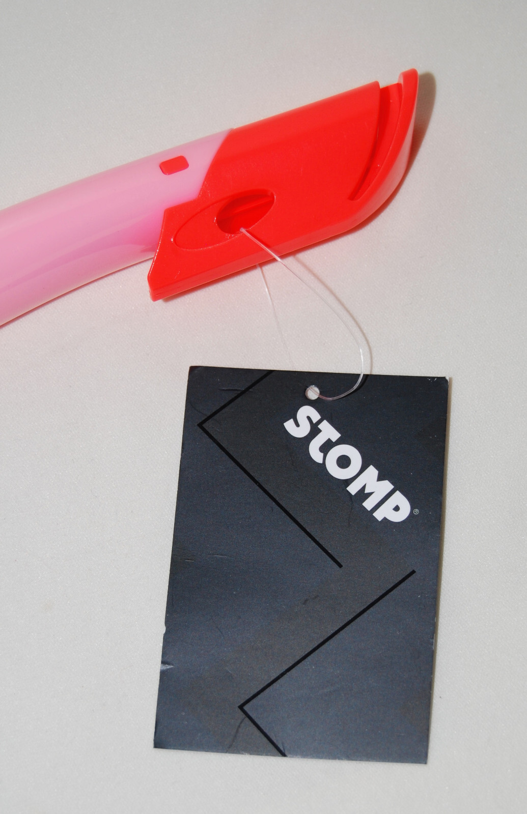 New Stomp Diving Dry Snorkel with Splash Guard in Pink