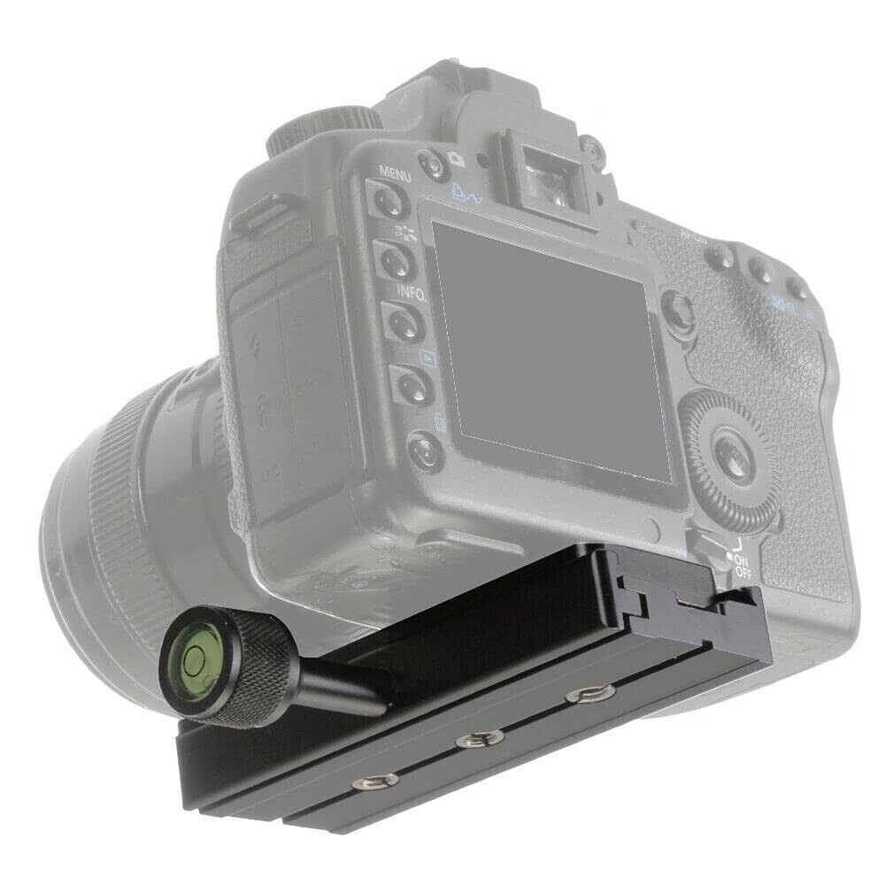 Hersmay 120mm Arca-Swiss Quick Release Plate with QR Clamp Adapter QR-120