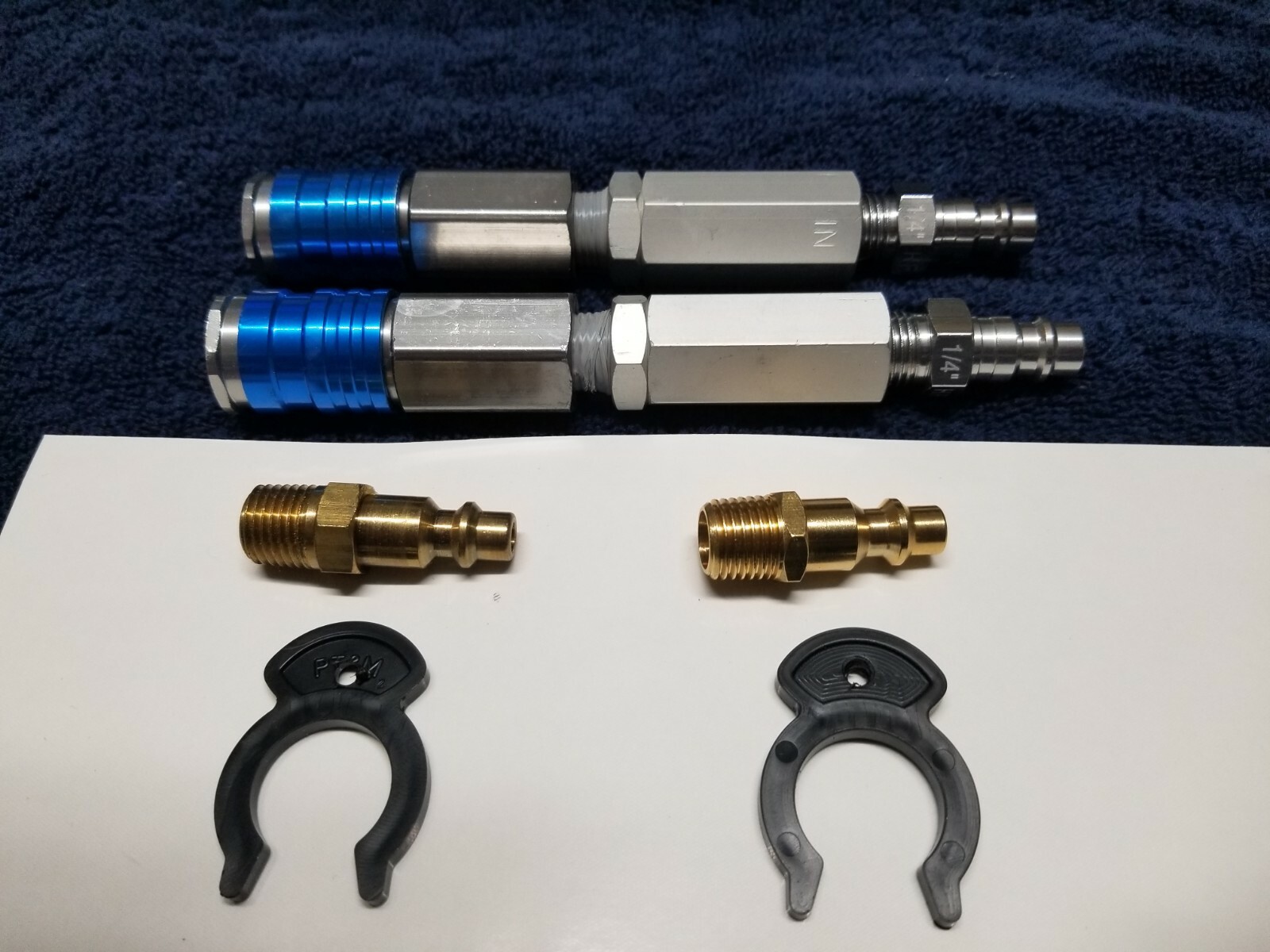 Hookah Diving in-line filter kit w/ Quick connect PLEASE DON’T DIVE WITHOUT THEM