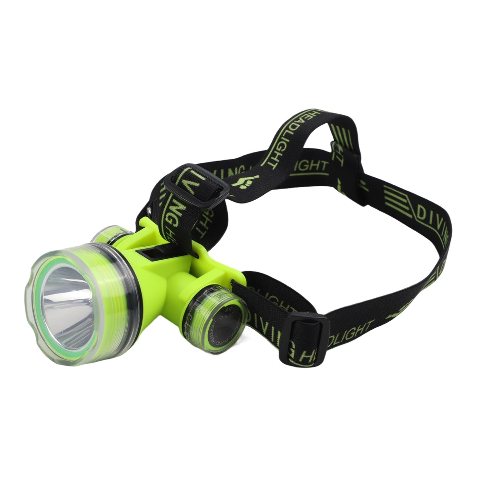 2 Lighting Modes Diving Headlamp 350M for Outdoor For Night Activities