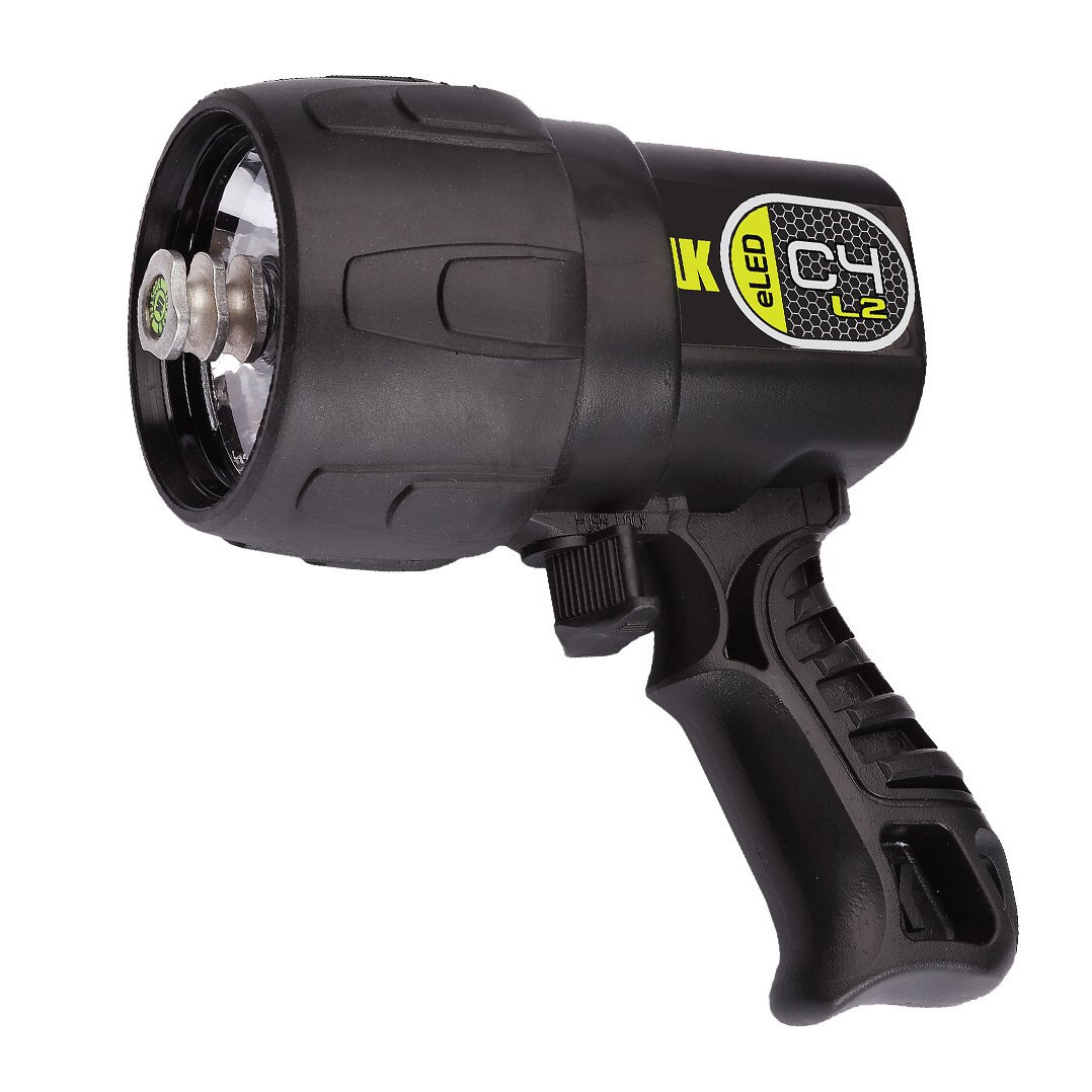 Underwater Kinetics C4 eLED (L2) Dive Light – Black
