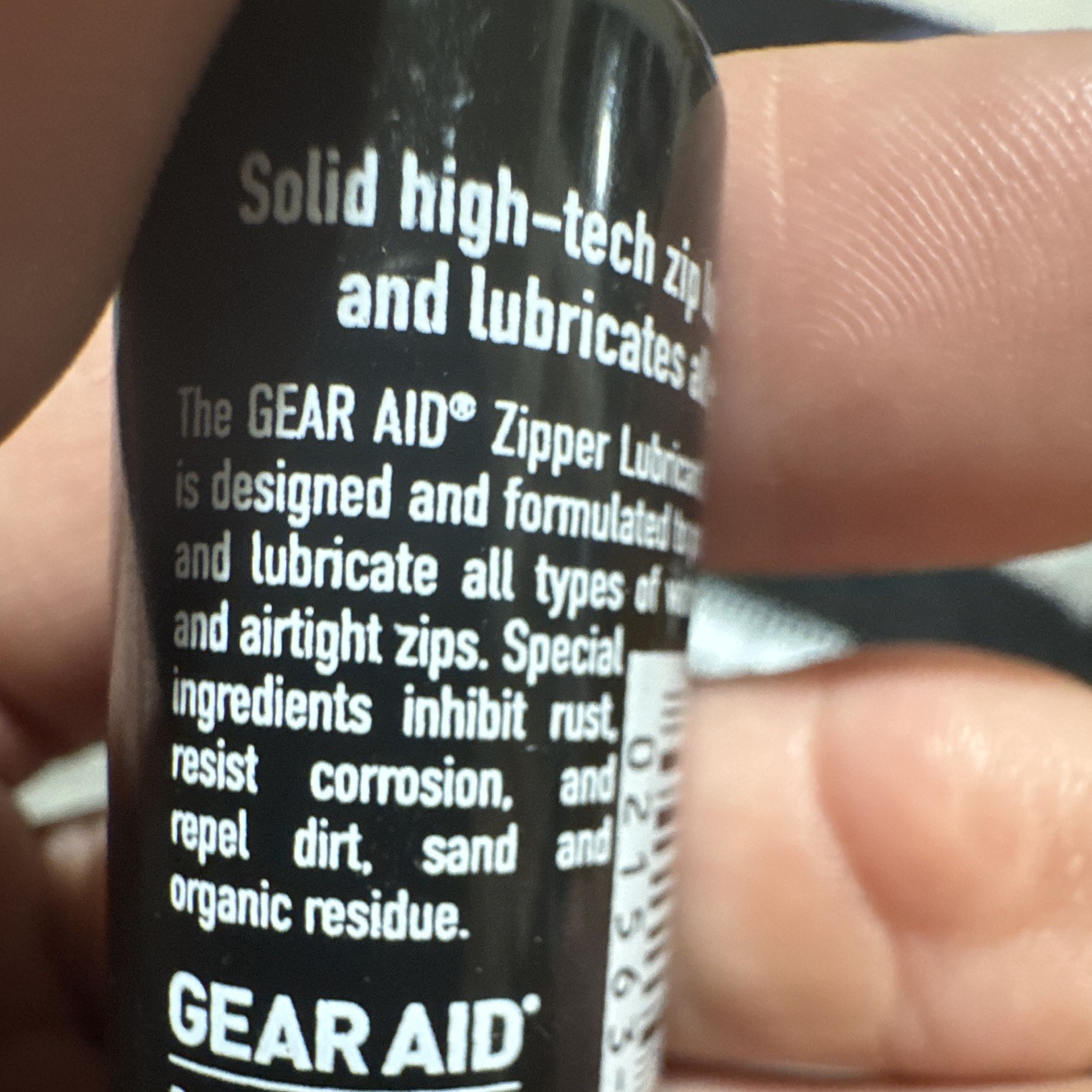 Gear Aid Zipper Lubricant Stick for Zippers, 4.5 g Each, 2-Pack
